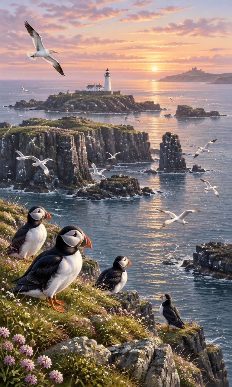 Farne Islands landscape